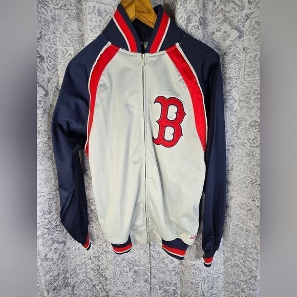 Boston Red Sox warm up track jacket mens size small - Picture 1 of 10